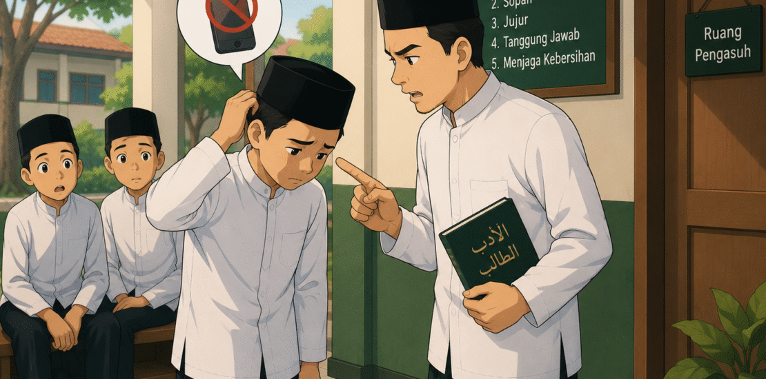 Pelangaran dan tata tertib pesantren